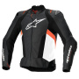 Cazadora moto Alpinestars Missile V3 Airflow Black White Red Fluo