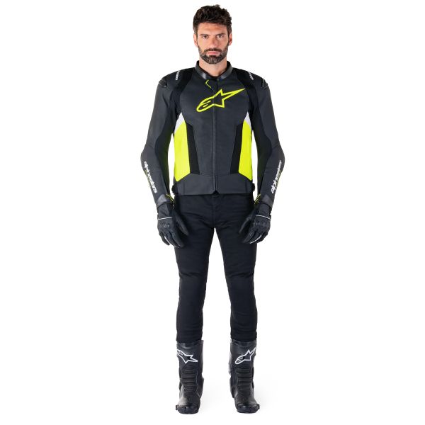 Alpinestars Missile V3 Airflow Black Yellow Fluo White