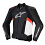 Cazadora moto Alpinestars Missile V3 Black White Red Fluo