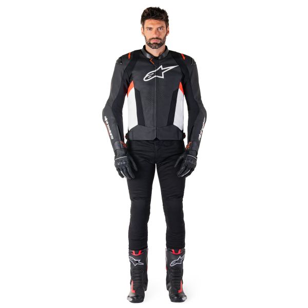 Alpinestars Missile V3 Black White Red Fluo