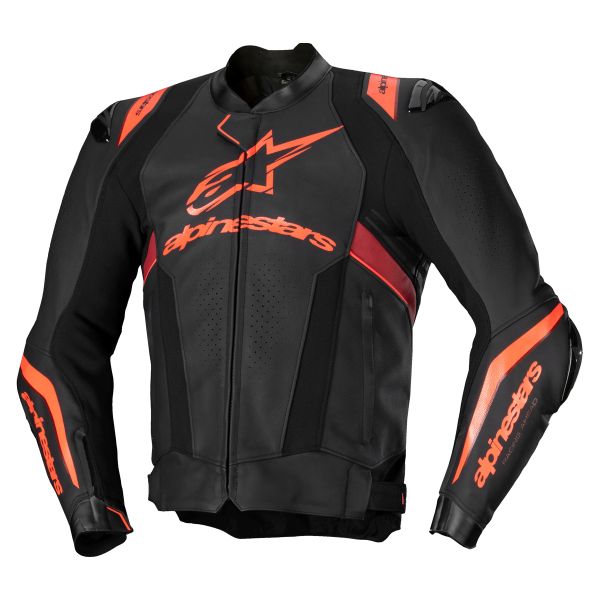 Cazadora moto Alpinestars Missile V3 Ignition Black Red Fluo Dark Red Cazadora moto Alpinestars Missile V3 Ignition Black Red Fluo Dark Red