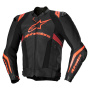 Cazadora moto Alpinestars Missile V3 Ignition Black Red Fluo Dark Red