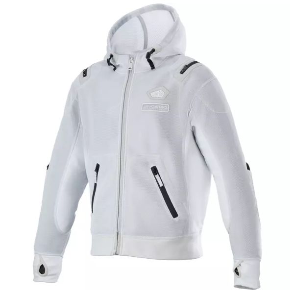 Cazadora moto Alpinestars Morflow Air Tech Hoodie Grey Cazadora moto Alpinestars Morflow Air Tech Hoodie Grey