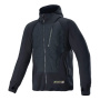 Cazadora moto Alpinestars MO.ST.EQ Hybrid Hoodie Black