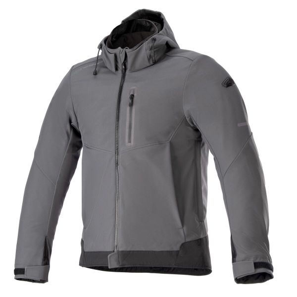 Cazadora moto Alpinestars Neo Impermeable Gris Alquitrán Negro Cazadora moto Alpinestars Neo Impermeable Gris Alquitrán Negro