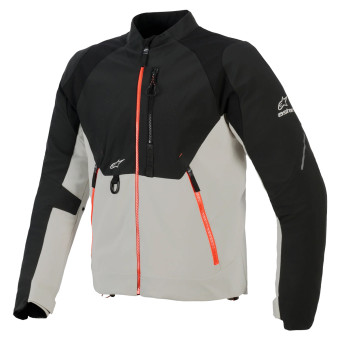 Cazadora moto Alpinestars Provoke Black Metal Gray