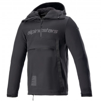 Cazadora moto Alpinestars Sherpa Hoodie Black Reflex