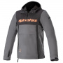 Cazadora moto Alpinestars Sudadera Sherpa Negro Alquitrn Gris Rojo Fluo