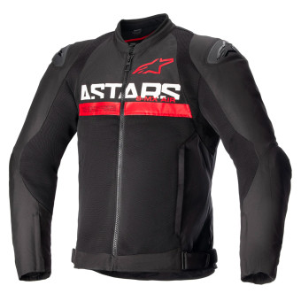 Cazadora moto Alpinestars Smx Air Black Bright Red