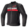 Cazadora moto Alpinestars Smx Air Negro Rojo Brillante