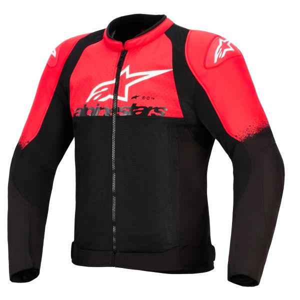 Cazadora moto Alpinestars Smx Air Bright Red Black