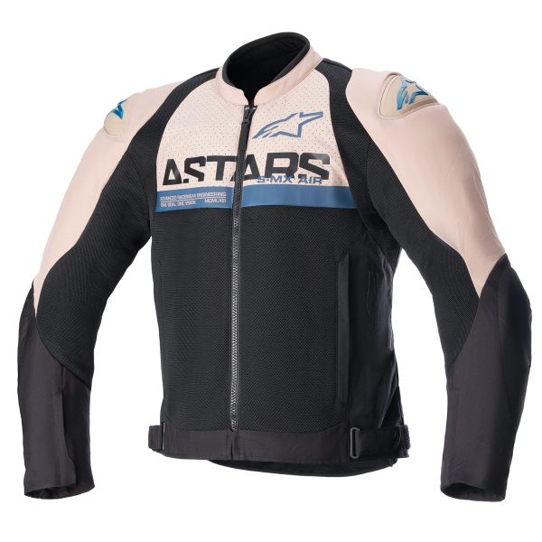 Cazadora moto Alpinestars Smx Air Marrn claro Negro Sodalita Azul