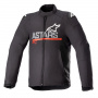 Cazadora moto Alpinestars SMX Waterproof Negro Gris ceniza Rojo brillante