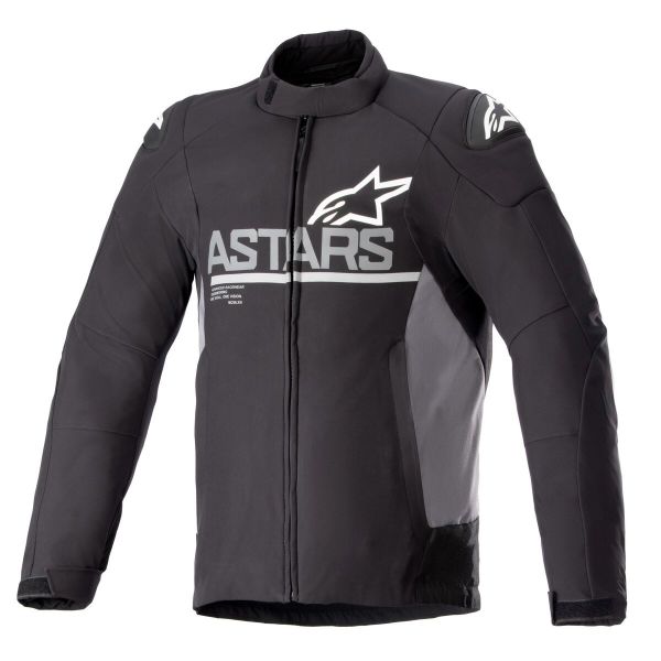 Cazadora moto Alpinestars SMX Impermeable Negro Gris oscuro