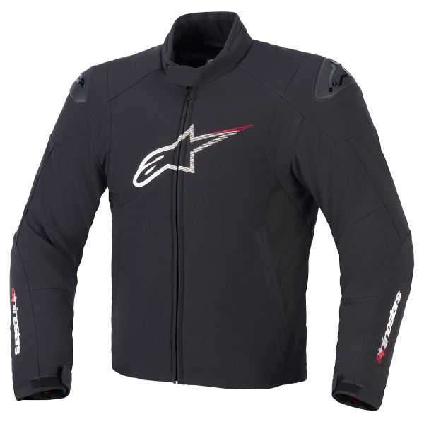 Cazadora moto Alpinestars SMX Waterproof Black White Bright Red