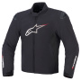 Cazadora moto Alpinestars SMX Waterproof Black White Bright Red