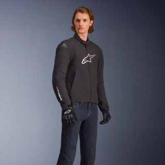 Alpinestars SMX Waterproof Black White Bright Red