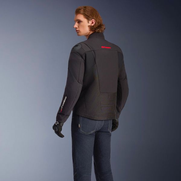 Alpinestars SMX Waterproof Black White Bright Red