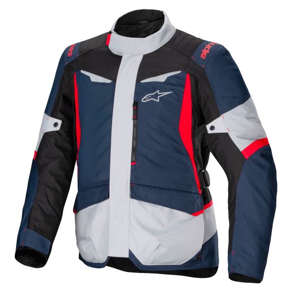 Chaquetas moto Alpinestars ST-1 Waterproof Dark Blue Black Bright Red Chaquetas moto Alpinestars ST-1 Waterproof Dark Blue Black Bright Red