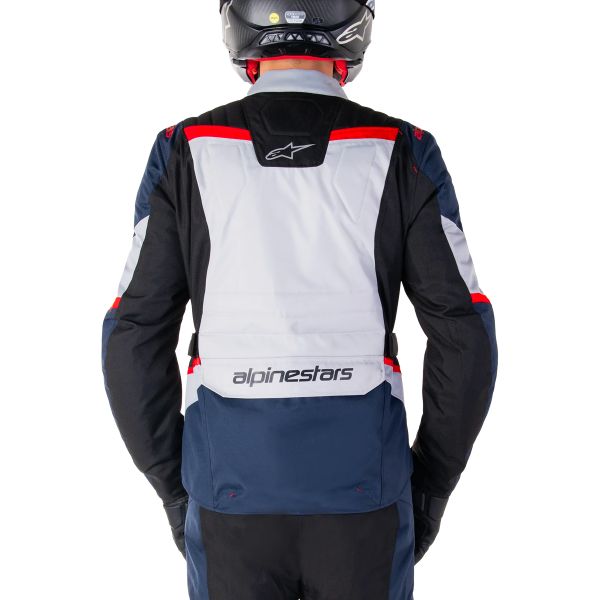 Alpinestars ST-1 Waterproof Dark Blue Black Bright Red