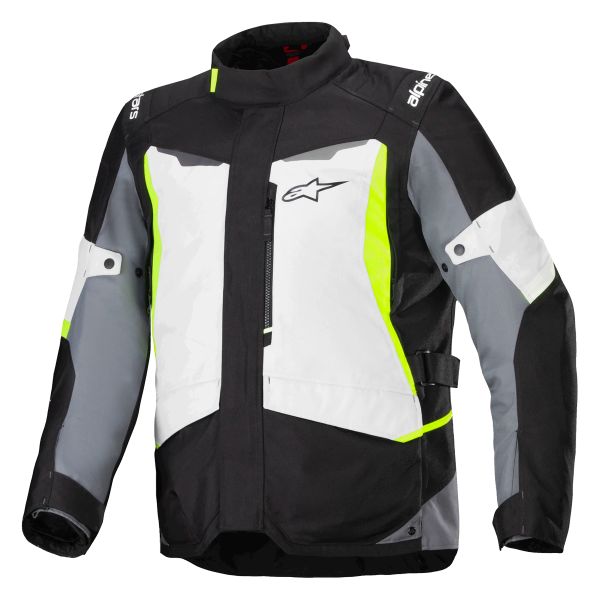 Chaquetas moto Alpinestars ST-1 Waterproof Ice Gray Black Yellow Fluo Chaquetas moto Alpinestars ST-1 Waterproof Ice Gray Black Yellow Fluo