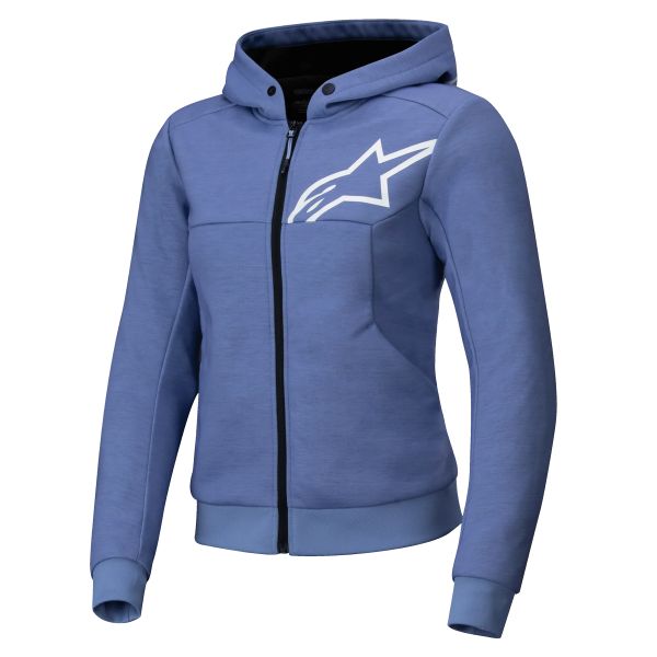 Cazadora moto Alpinestars Stella Chrome V2 Sport Sport Azul Morado Blanco Cazadora moto Alpinestars Stella Chrome V2 Sport Sport Azul Morado Blanco