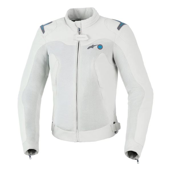 Cazadora moto Alpinestars Stella Circal-1 Air Metal Gray Methyl Blue
