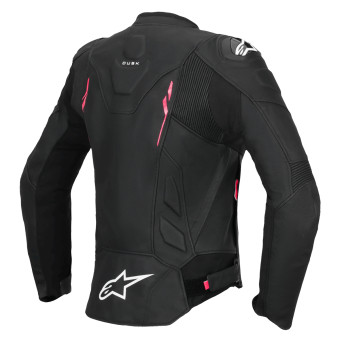 Alpinestars Stella Dusk Piel Negro Diva Rosa Blanco