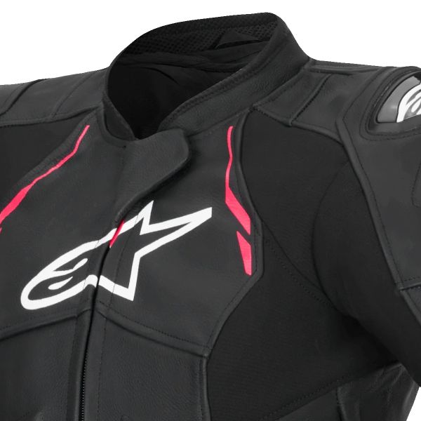 Alpinestars Stella Dusk Piel Negro Diva Rosa Blanco