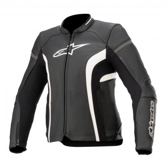 Cazadora moto Alpinestars Stella Kira V2 Black White