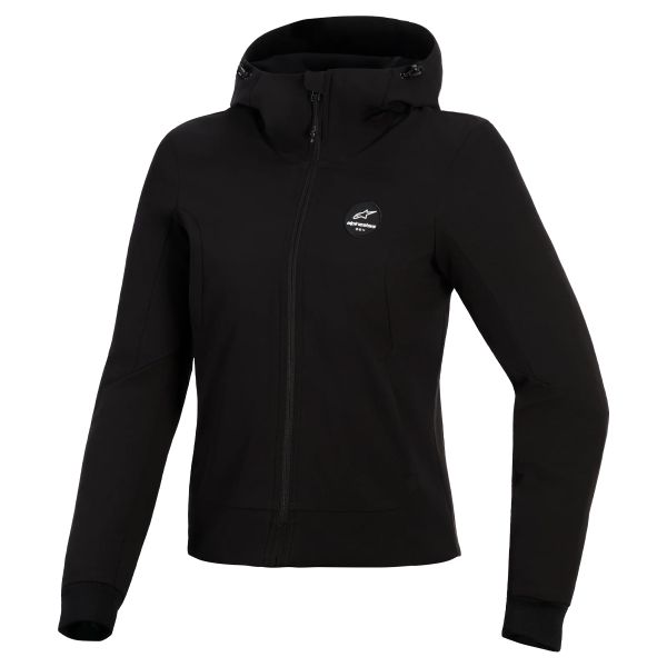 Cazadora moto Alpinestars Stella Radium Tech Hoodie Black