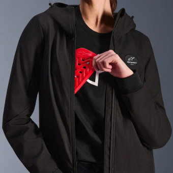 Alpinestars Stella Radium Tech Hoodie Black