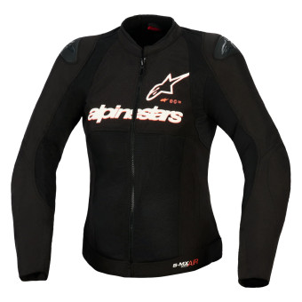 Cazadora moto Alpinestars Stella Smx Air Black White Red Fluo Cazadora moto Alpinestars Stella Smx Air Black White Red Fluo