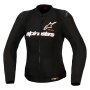 Cazadora moto Alpinestars Stella Smx Air Black White Red Fluo
