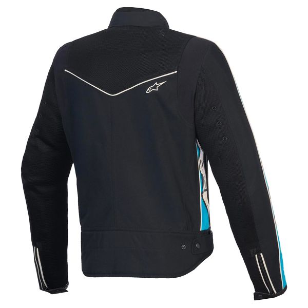 Alpinestars Stella T-Dyno Air Negro Azul claro Crudo