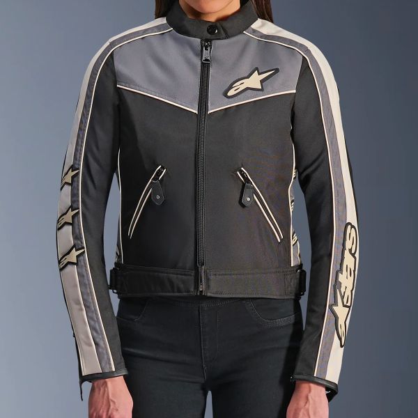 Alpinestars Stella T-Dyno WR Negro Gris oscuro Crudo