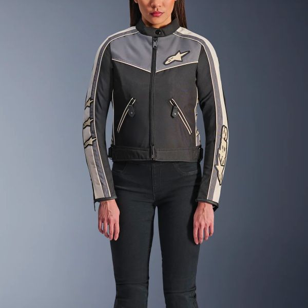 Alpinestars Stella T-Dyno WR Negro Gris oscuro Crudo