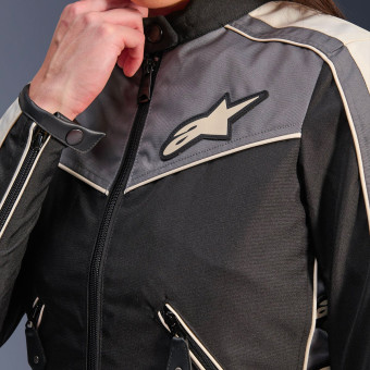 Alpinestars Stella T-Dyno WR Negro Gris oscuro Crudo