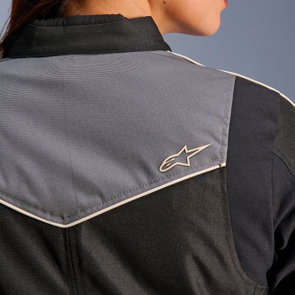 Alpinestars Stella T-Dyno WR Negro Gris oscuro Crudo