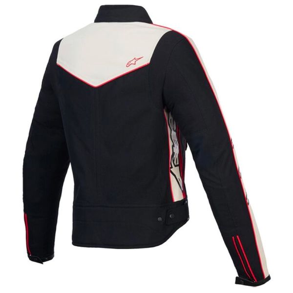 Alpinestars Stella T-Dyno WR Negro Crudo Rojo Brillante