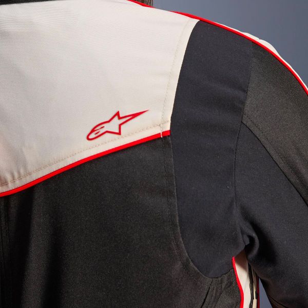 Alpinestars Stella T-Dyno WR Negro Crudo Rojo Brillante