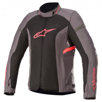 Cazadora moto Alpinestars Stella T-Kira V2 Air Tar Grey Black Diva Pink