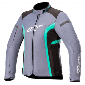 Cazadora moto Alpinestars Stella T-Kira V2 Waterproof Slate Peacock Green