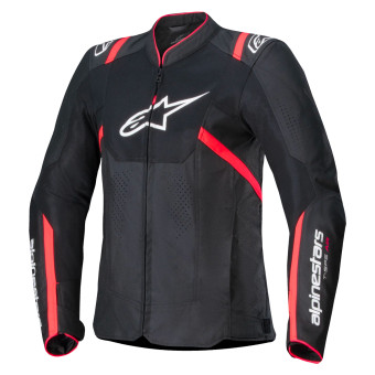 Cazadora moto Alpinestars Stella T-SPS Air V2 Negro Diva Rosa