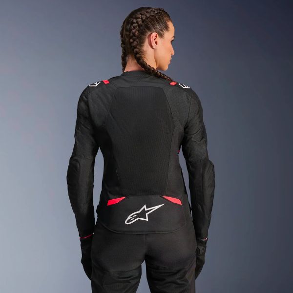 Alpinestars Stella T-SPS Air V2 Negro Diva Rosa