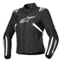 Cazadora moto Alpinestars Stella T-SPS V2 WP Black White