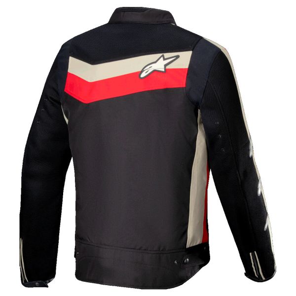 Alpinestars T-Dyno Air Negro Rojo Brillante Crudo
