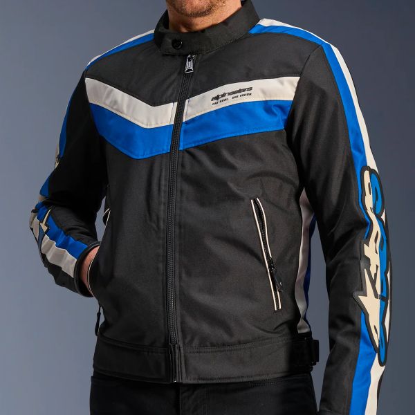 Alpinestars T-Dyno WR Negro Azul Crudo