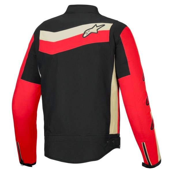 Alpinestars T-Dyno WR Negro Rojo brillante Crudo