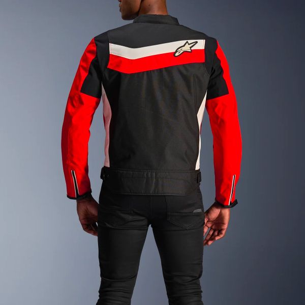 Alpinestars T-Dyno WR Negro Rojo brillante Crudo